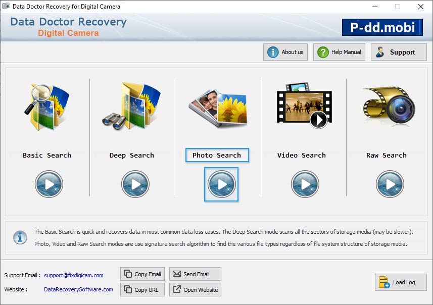 Digital Camera Data Recovery Software