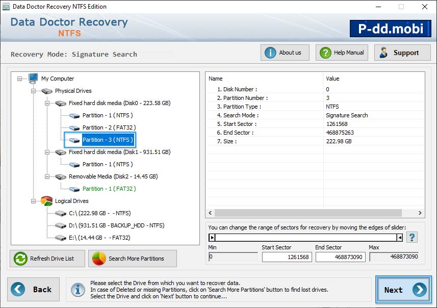 NTFS Data Recovery Software